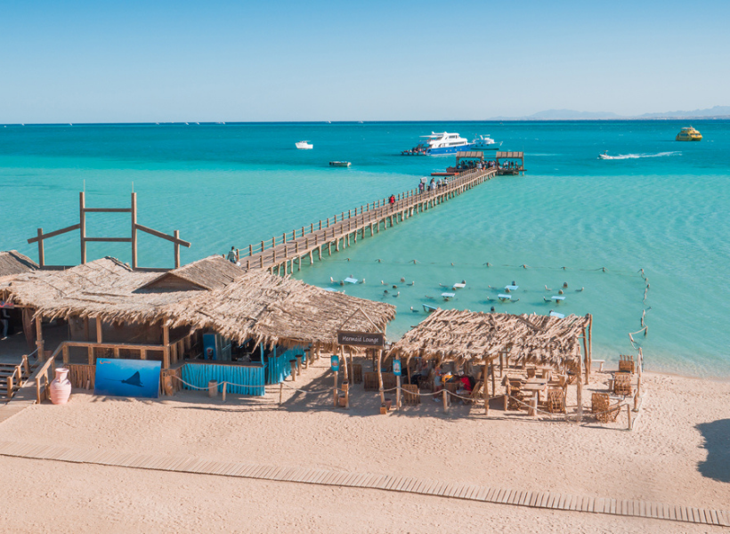 Paradise Island By Boat