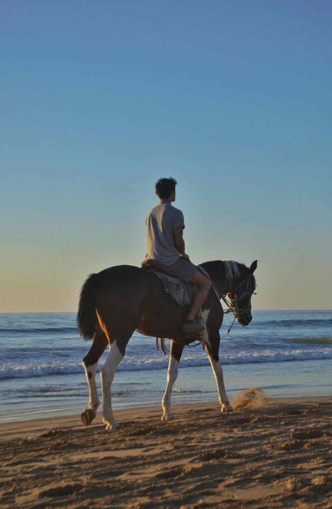 HORSE RIDE ON THE BEACH