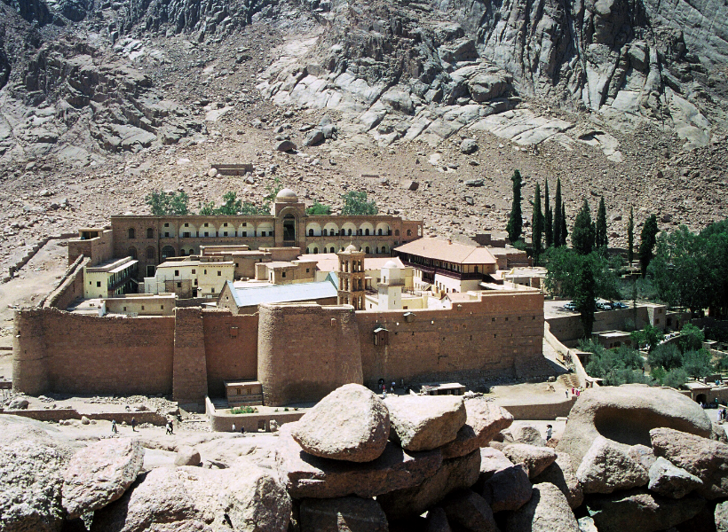 Mount Moses And Monastery St Catherine