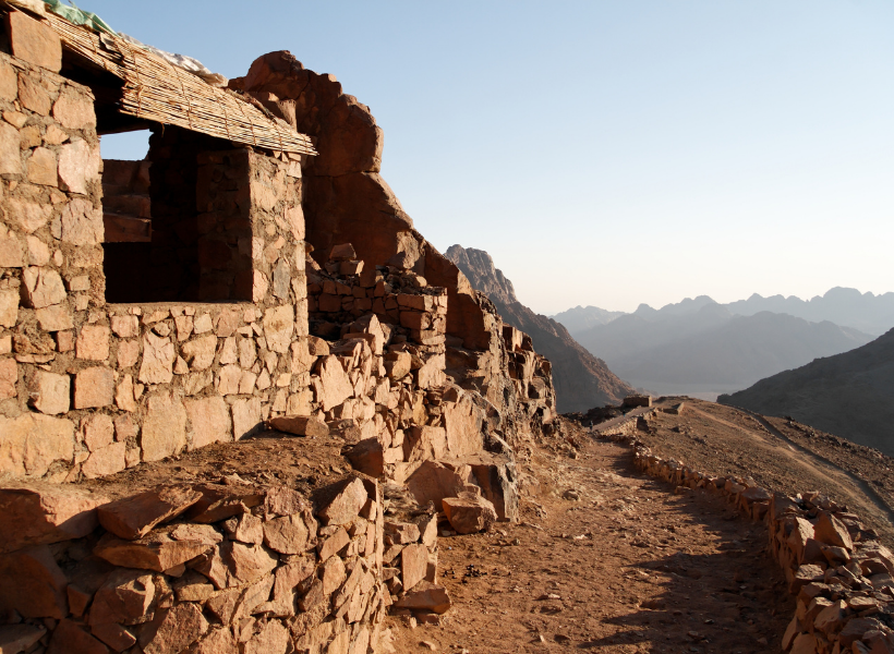 Mount Moses And Monastery St Catherine