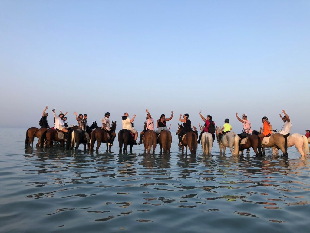 HORSE RIDE ON THE BEACH